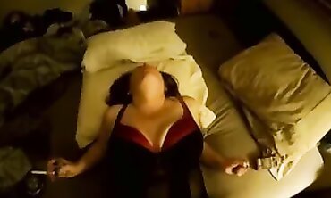 Busty Blonde MILF Swallows and Takes a Thick Creampie