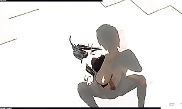 Mai Sakurajima Cosplay Gets Roughly Drilled in 3D Hentai