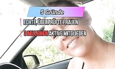 Bibixxx: Heißer Deutscher Arsch – Anal im Auto