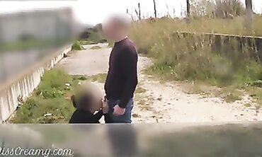 French College Tutor Gets Pounded on Car Hood in Risky Public Sex