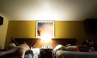Ebony Amateur's First Bareback Ride