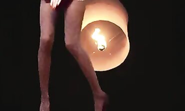 Petite Fuckbox in Stockings and Lingerie