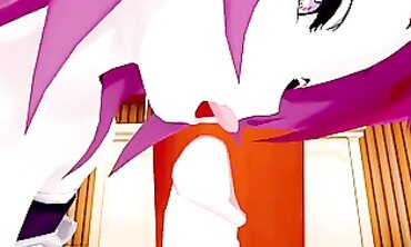 Rosaria Genshin Impact 3D Hentai Blowjob & Creampie