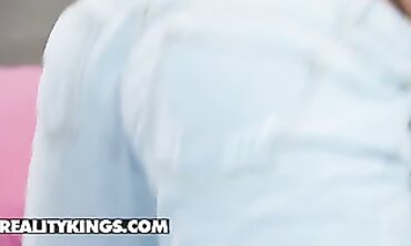 Reality Kings: Thicc Nina Rivera Rides a Milky Prick