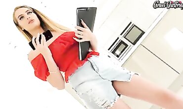 Aggressive Girlfriend Humiliates Tiny Sissy
