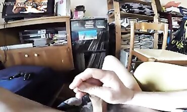 Porn Star Masturbation With Intense Cumshot