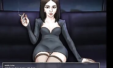 Summertime Saga: Hot Dark-Haired MILF Business Meeting