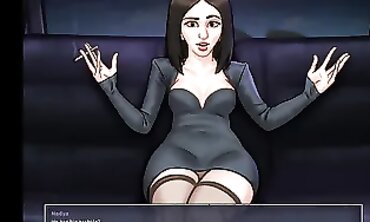 Summertime Saga: Hot Dark-Haired MILF Business Meeting