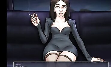 Summertime Saga: Hot Dark-Haired MILF Business Meeting