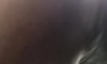 POV: Oily Ebony Brunette Facesits With Her Big Ass