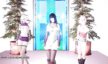 [R18-MMD] TWO TIMES - Sense Unique Nude Vers Ino Sakura Hinata THREE DIMENSIONAL Super-naughty