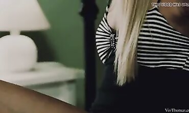 Blonde And Brunette Lesbians Finger Each Other