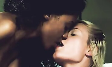Blonde And Brunette Lesbians Finger Each Other
