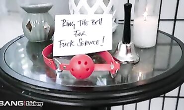 MILF Gets Fucked by Stepson Through a Gloryhole