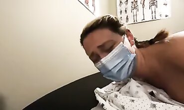 Ultra-Cute Stepdaughter Gets a Creampie During Her Doctor Visit