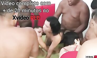 Sweetie Ksal, Agatha & Barbara in a Hardcore Group Anal Session