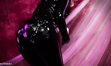 Arya Grander's Solo Bondage & Food Fetish Roleplay