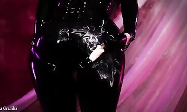Arya Grander's Solo Bondage & Food Fetish Roleplay