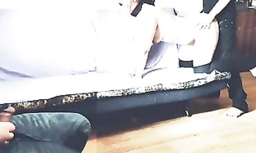 Hotwife Gets Plowed by Neighbor While Cuckold Husband Watches