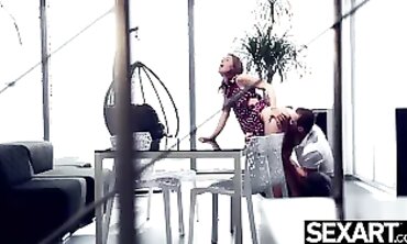 Vocal Latina Julia Roca Screams Through Multiple Orgasms