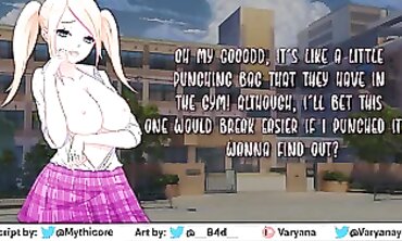 VaryanaYT Gets a Solo Handjob in Anime Style