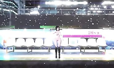 Rubi Rose Of RWBY In A Wild MMD Hentai Orgy