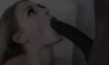 Petite Blonde Kyler Quinn Gets Rough Interracial POV Blowjob