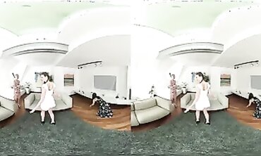 Czech VR 411: Four Friends Easter Party Facehole Part 1