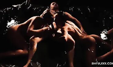 Valentina Nappi in a Sensual FFM Threesome Compilation