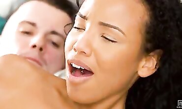 Romy Indy Gets Creampie In Lingerie With Sam Bourne And Velvet