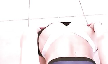 POV: Gabby Ferraz Hides a Secret Blowjob and Anal
