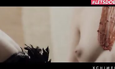 Nesty: Sultry Blonde Hungarian Delve in Passionate Hardcore Fantasy