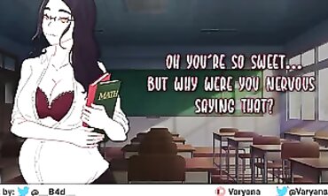 Pregnant Professor Gets Fucked in Class