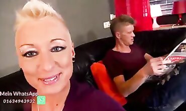 Blondie Cougar Mandy Mystery: Perverse German MILF