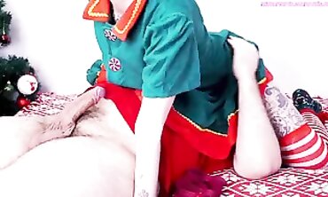 Naughty Elf Head and Sixty-Nine