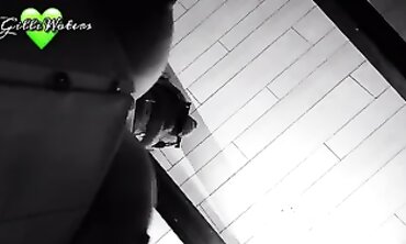 Gilli: BBW Milf Solo Bondage Session on Bedpost