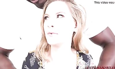 Kara Lee's First Interracial BBC Facial