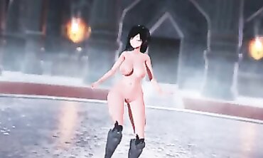 Ruby-Rose's Glamour Dance in Virtual Reality - Anime Fashion