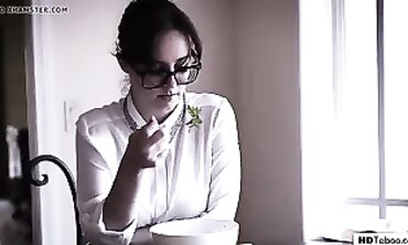 Lena Paul Gets Anal from Boss While Husband Watches