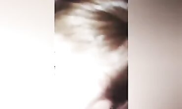 Blonde Bimbo Takes Two Cocks in POV Threesome
