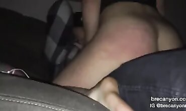BANGING STEPBROTHER ON HIS SOFA