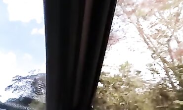 Milf Latina Disfruta de Sexo en la Carretera