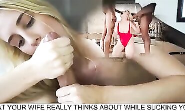 African Dick On Her Mind: Interracial POV Blowjob