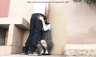 Latina college girl's Bold Escape Ends in Doggystyle