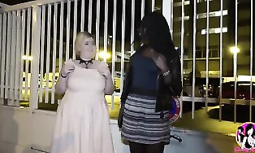 Ebony Anal Orgy: Awa and Charline's Hardcore Group Sex