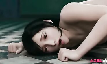 Tifa Lockhart Gets Smashed in the Restroom
