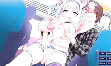 Sakura Succubus #5: Humungous Teach & Smol Bimbos