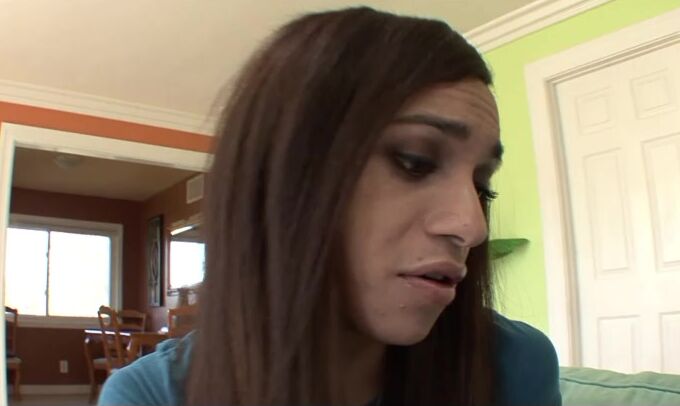 Slightly Barely Legal Transgirl Madison Montag Gets Her First-Ever Nail On Film two