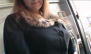 Chinese Cougar Mayumi Gets Her Ample Mammaries White With Cum