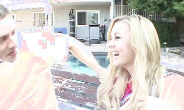 Mae Meyers Is A Highly Insatiable Cheerleader That Likes 2 Dudes At A Time two
